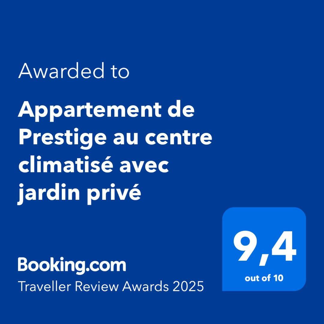 Appartement De Prestige Au Centre Climatise Avec Jardin Prive Колмар Екстериор снимка